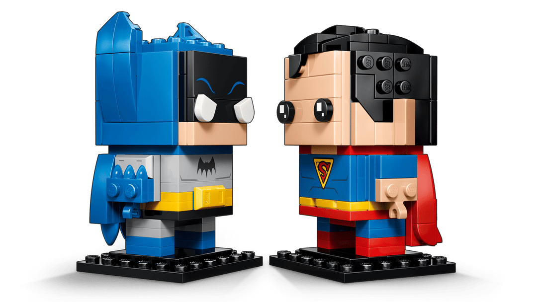 לגו Brickheadz  - סופרמן ובאטמן - גיבורי-על מתקופת תור הזהב (40859)-5