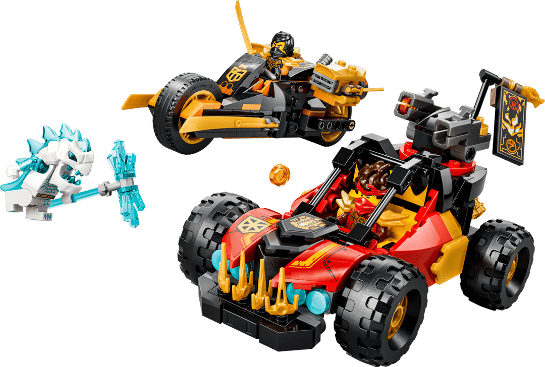 לגו NINJAGO® - הרכבים המשולבים של קאי וקול (71864)