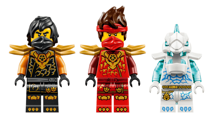 לגו NINJAGO® - הרכבים המשולבים של קאי וקול (71864)-12
