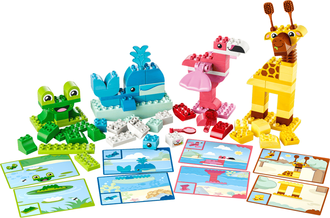 לגו DUPLO® - משחק בנייה של חיות (10472)-1