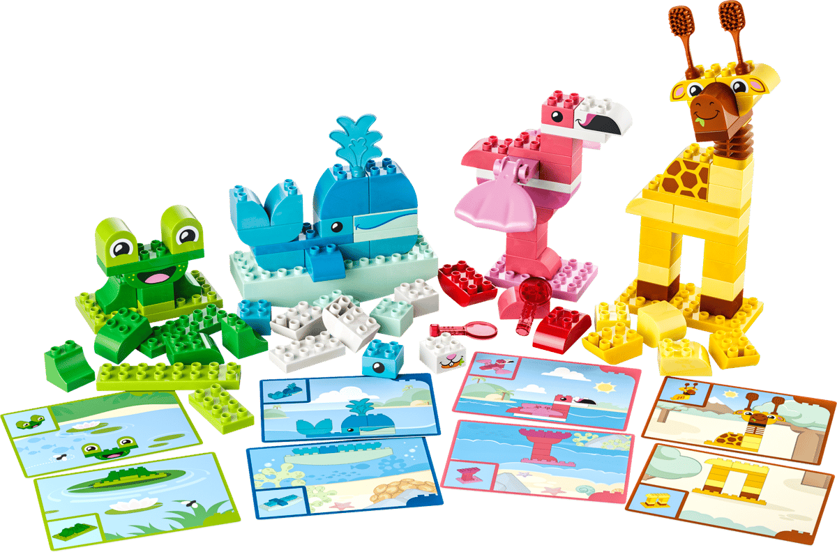 לגו DUPLO® - משחק בנייה של חיות (10472)-1