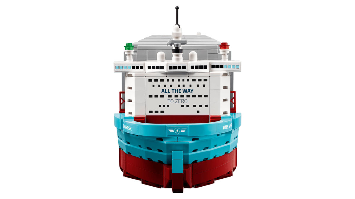 לגו Iconic – אוניית מטען עם מיכל דלק כפול של מארסק (40955)-3