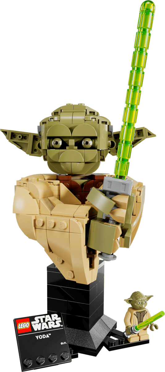 לגו Star Wars™ - פסל ראש של יודה (75438)-1