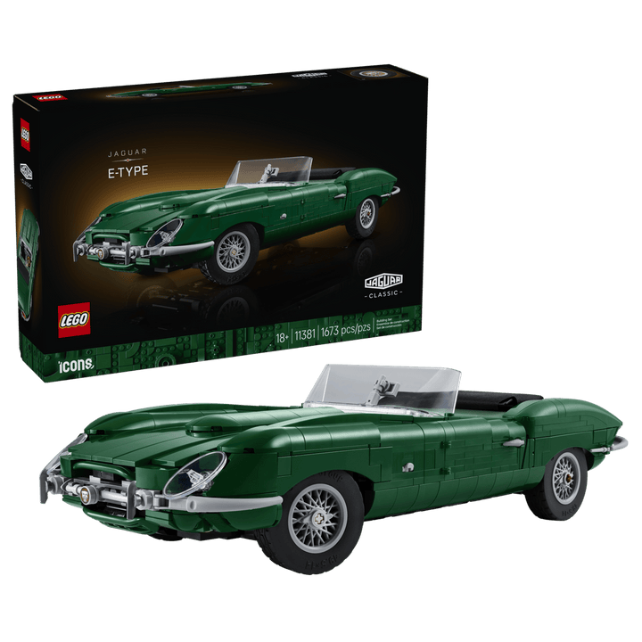 לגו  - Jaguar E-Type (11381)-2