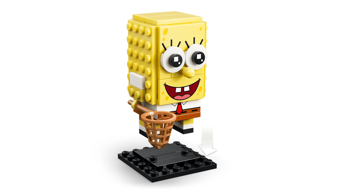 לגו BrickHeadz - דמות של בובספוג מכנסמרובע (40858)-3