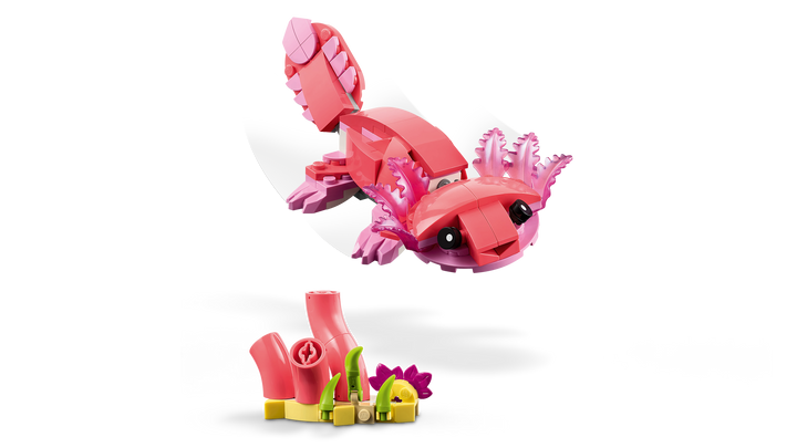 לגו Creator 3in1 - חיות בר: פלמינגו ורוד (31170)-4