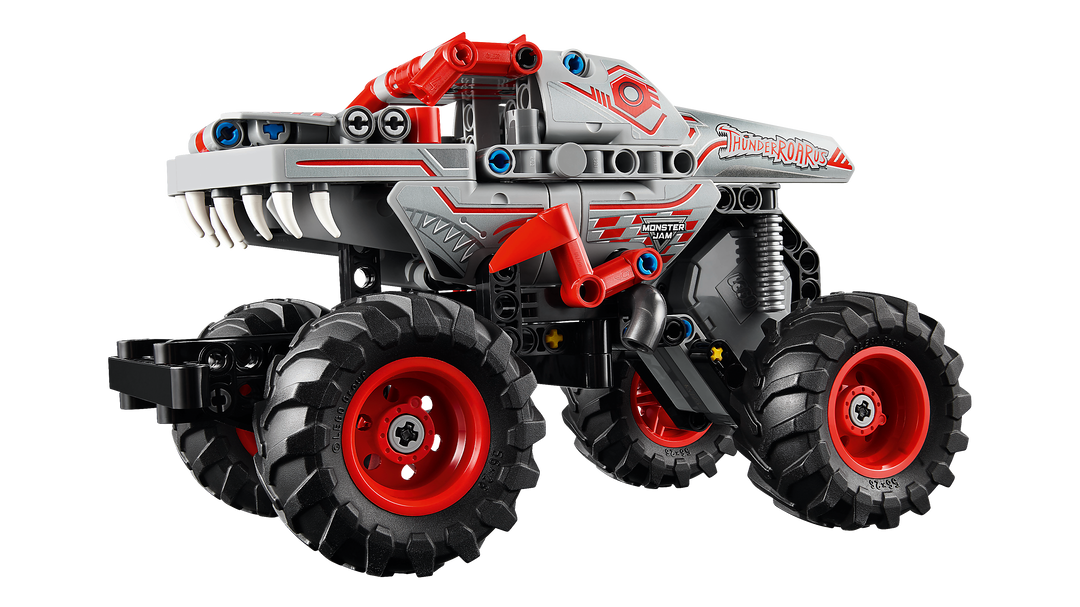 לגו Technic - Monster Jam ™ThunderROARus™ משוך-וסע (42200)-4