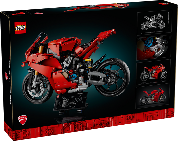 לגו Technic - אופנוע Ducati Panigale V4 S (42202)-13