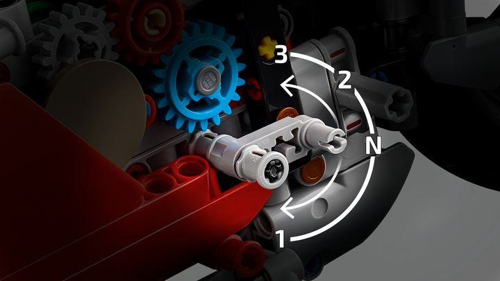 לגו Technic - אופנוע Ducati Panigale V4 S (42202)-5