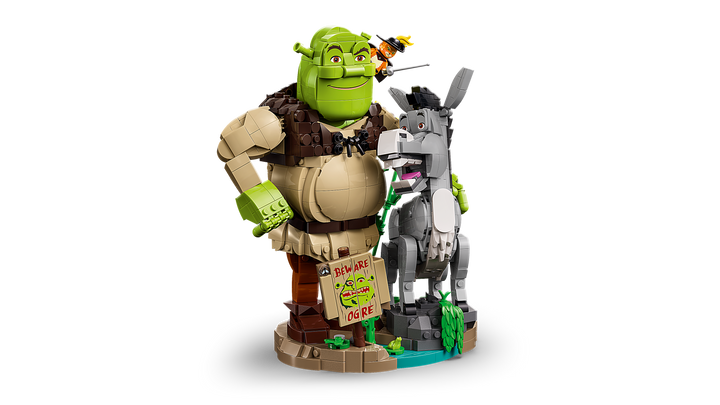 לגו Shrek - שרק, חמור וחתול במגפיים (72423)-4