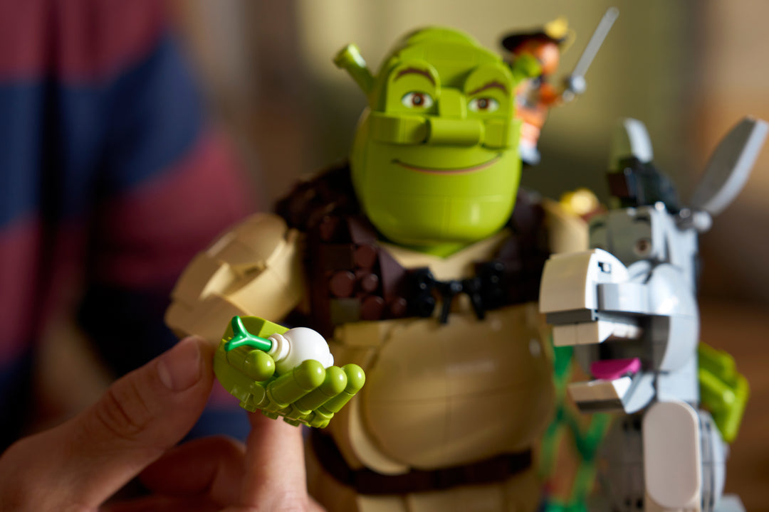 לגו Shrek - שרק, חמור וחתול במגפיים (72423)-10