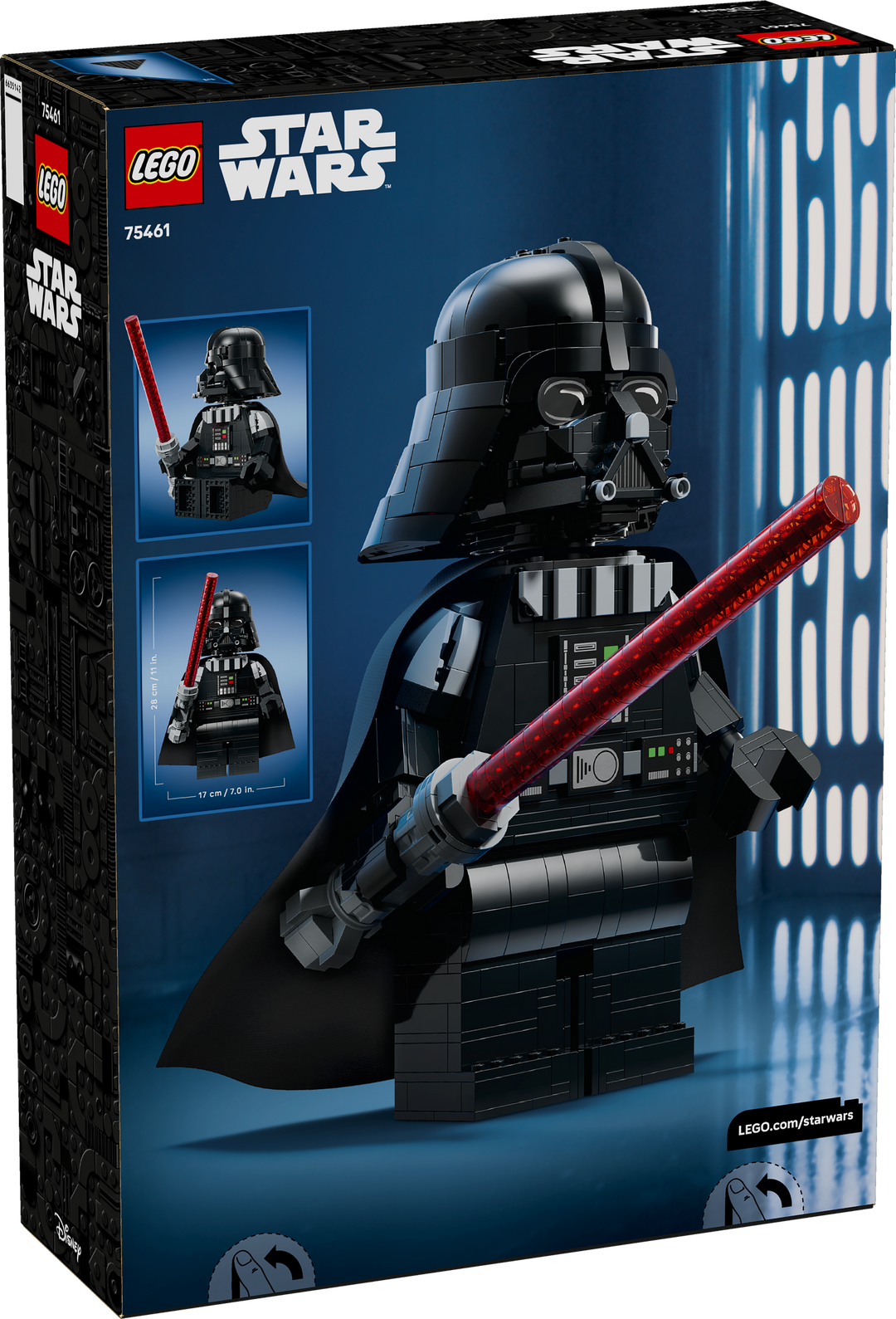 לגו Star Wars™ - מיני-דמות מוגדלת של דארת' ויידר (75461)-2