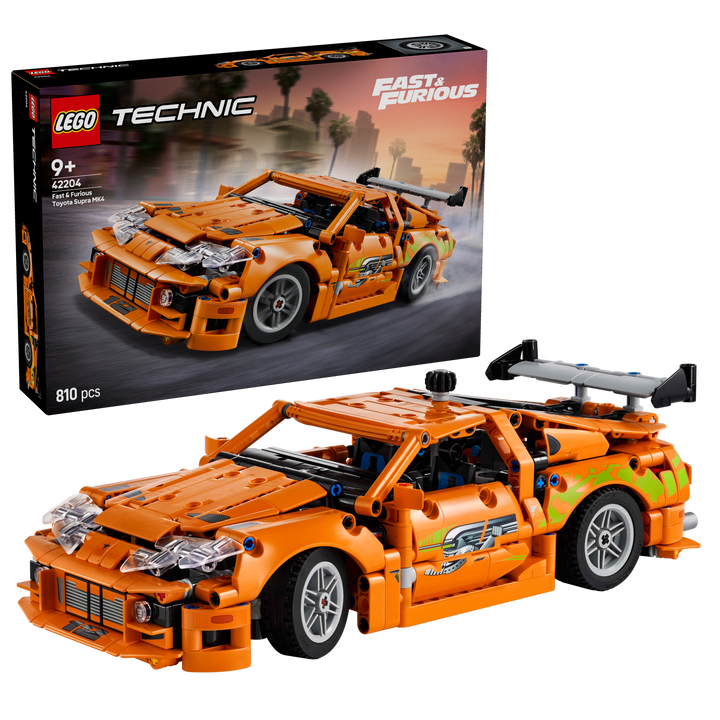 לגו Technic - Fast and Furious Toyota Supra MK4 (42204)-2