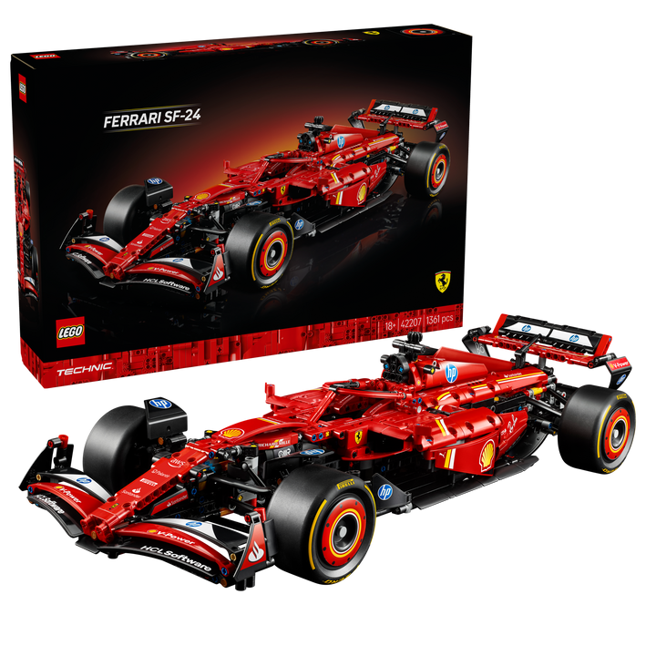 לגו Technic - מכונית Ferrari SF-24 F1 (42207)-2