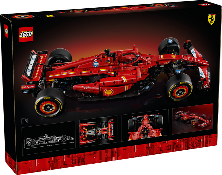 לגו Technic - מכונית Ferrari SF-24 F1 (42207)-12