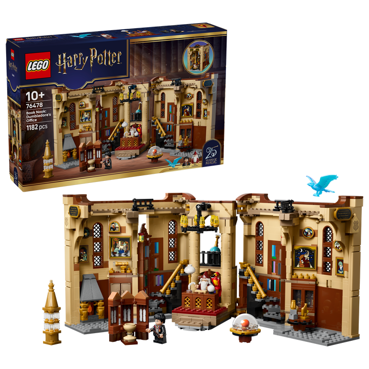 לגו Harry Potter™ - פינת הספרים: המשרד של דמבלדור (76478)-2
