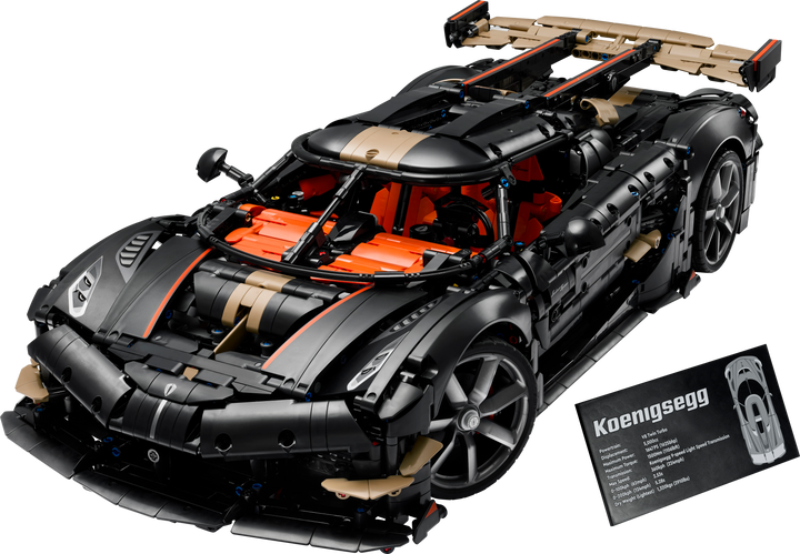 לגו Technic - מגה מכונית Koenigsegg Sadair's Spear (42232)-1