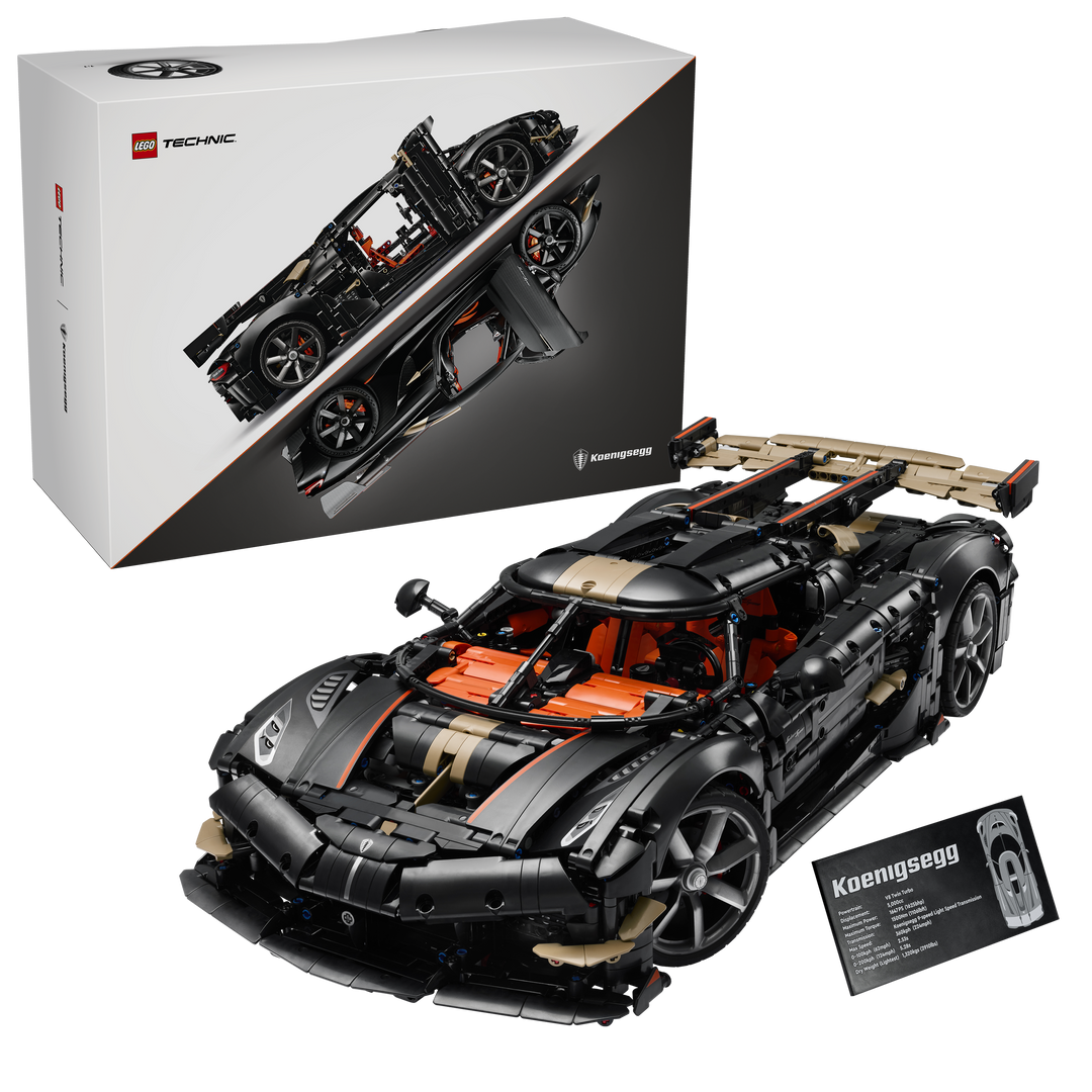 לגו Technic - מגה מכונית Koenigsegg Sadair's Spear (42232)-1