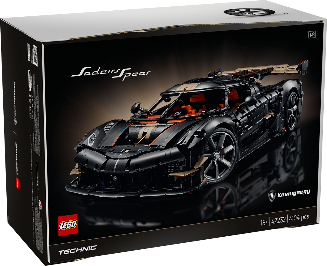 לגו Technic - מגה מכונית Koenigsegg Sadair's Spear (42232)-2