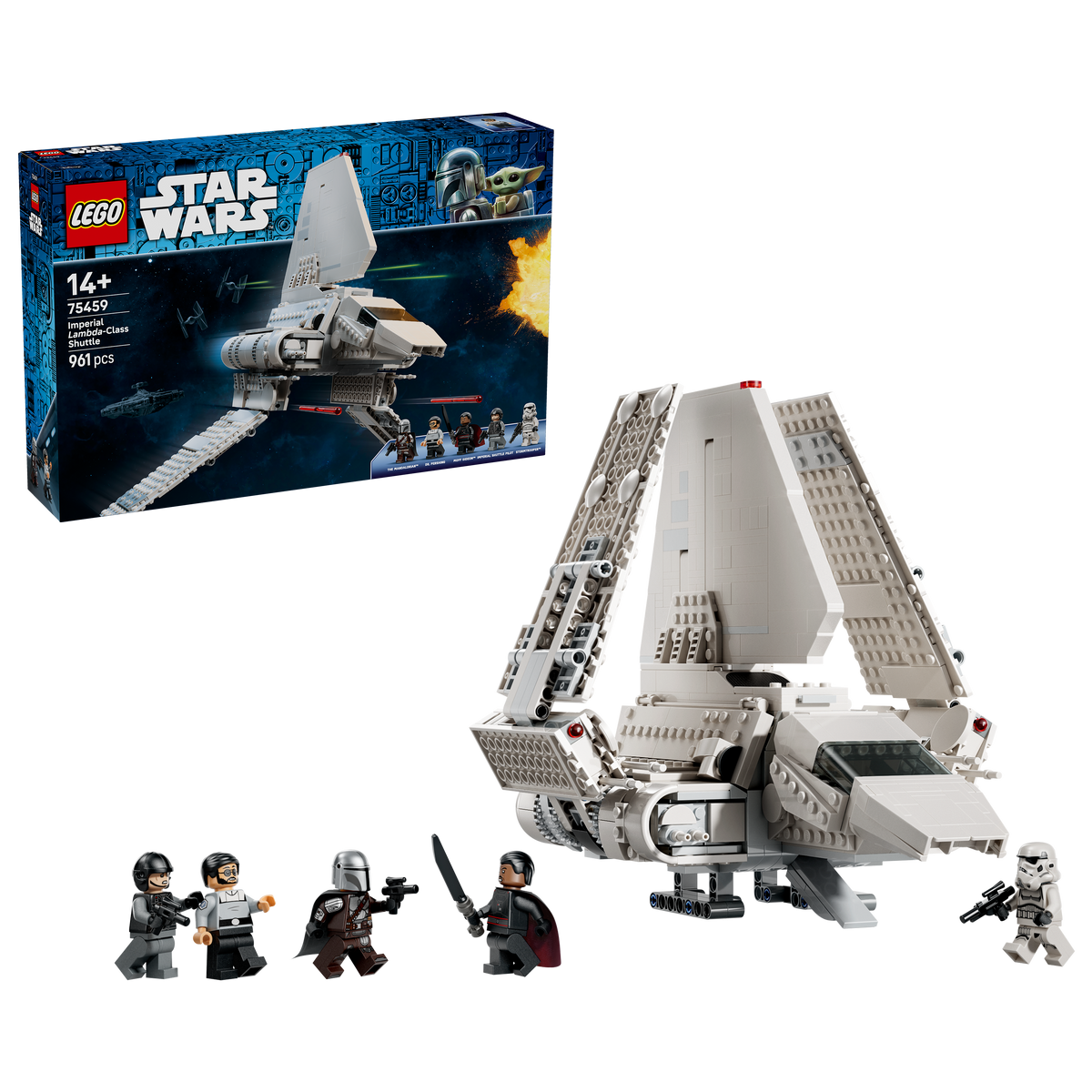 לגו Star Wars™ - מעבורת אימפריאלית מסוג למבדה (75459)-2