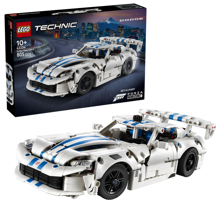 לגו Technic - מכונית ספורט Dodge Viper GTS-R (42234)-2