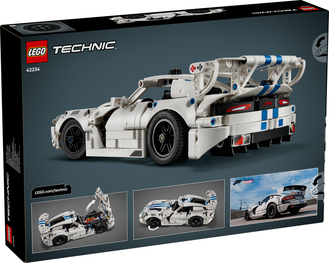 לגו Technic - מכונית ספורט Dodge Viper GTS-R (42234)-2