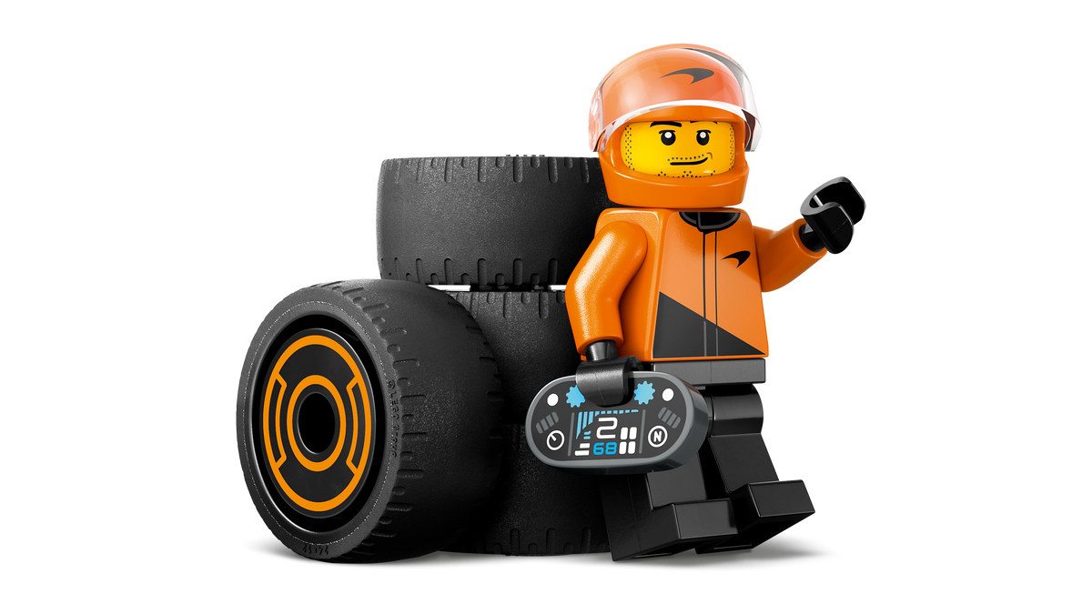 לגו City - נהג F1® עם מכונית מרוץ McLaren (60442)-3
