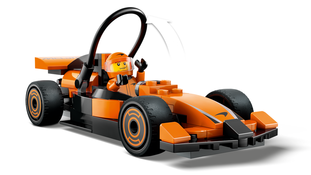 לגו City - נהג F1® עם מכונית מרוץ McLaren (60442)-3