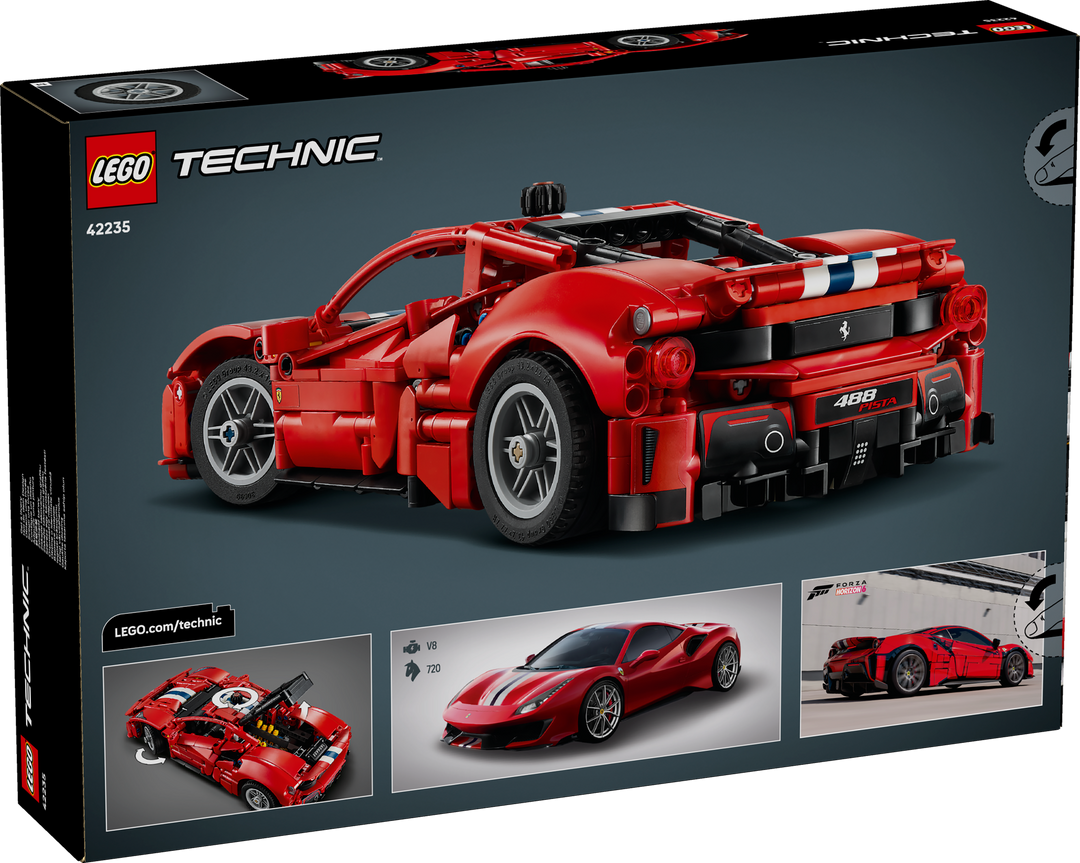 לגו Technic - מכונית Ferrari 488 Pista (42235)-2