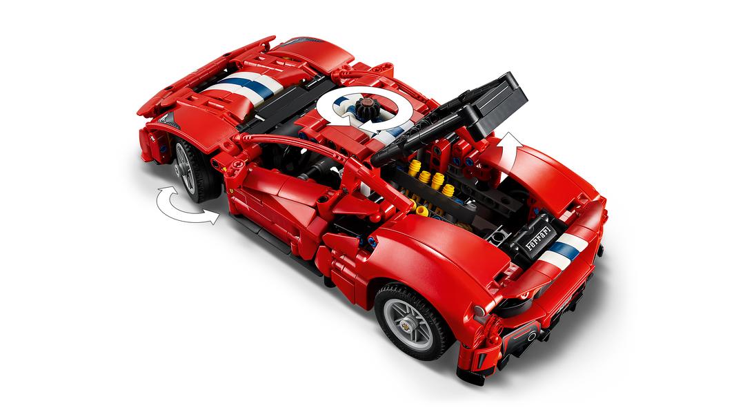 לגו Technic - מכונית Ferrari 488 Pista (42235)-6
