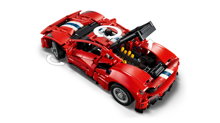לגו Technic - מכונית Ferrari 488 Pista (42235)-7