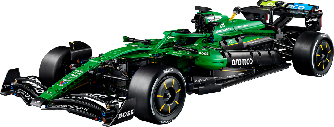 לגו Technic - מכונית פורמולה 1 Aston Martin Aramco AMR25 (42240)