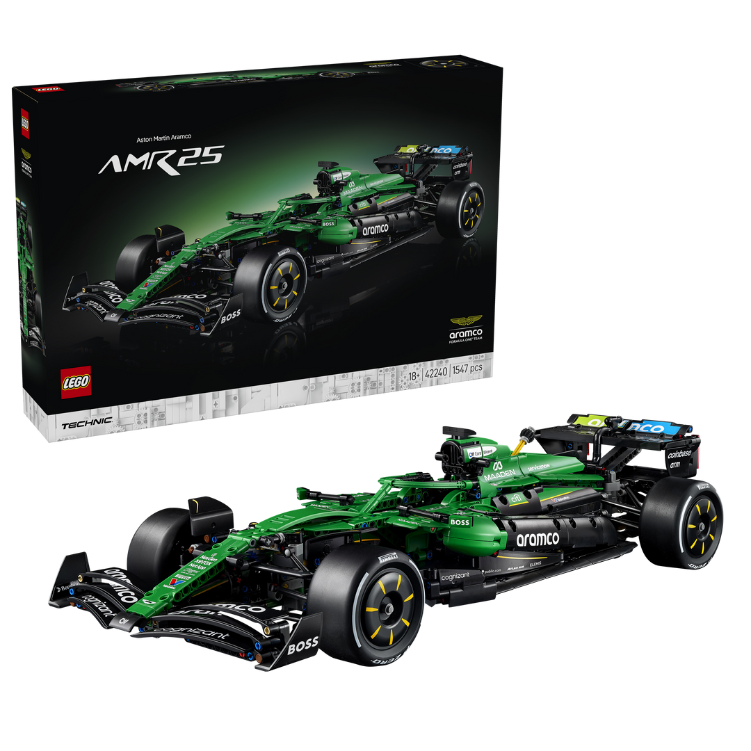 לגו Technic - מכונית פורמולה 1 Aston Martin Aramco AMR25 (42240)-1
