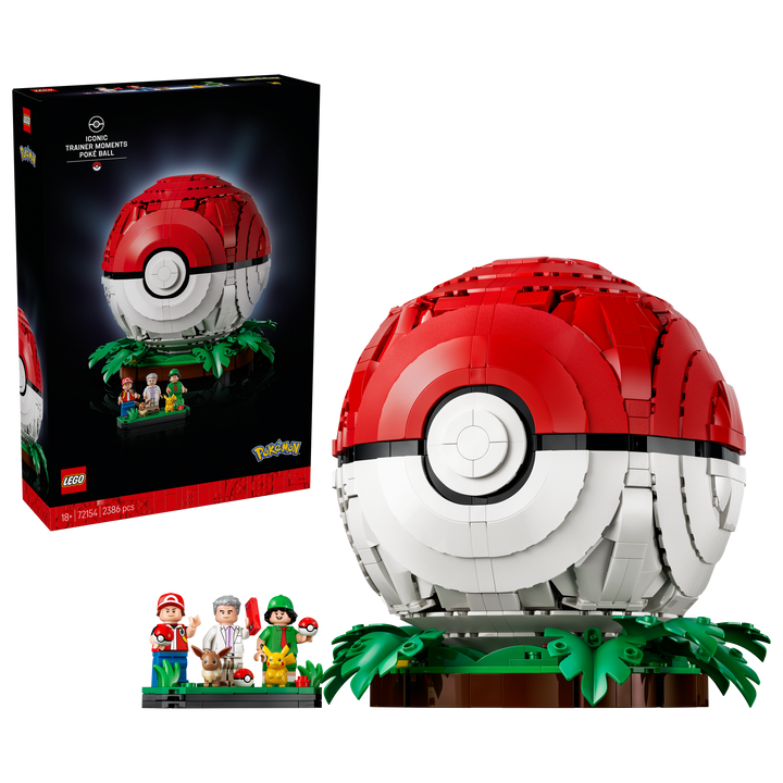 לגו Pokémon™ - פוכדור - רגעים איקונים של מאמנים (72154)-2