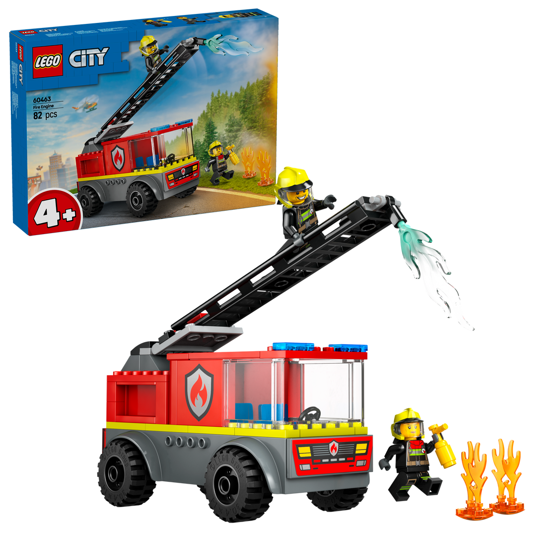 לגו City - כבאית עם סולם (60463)-1