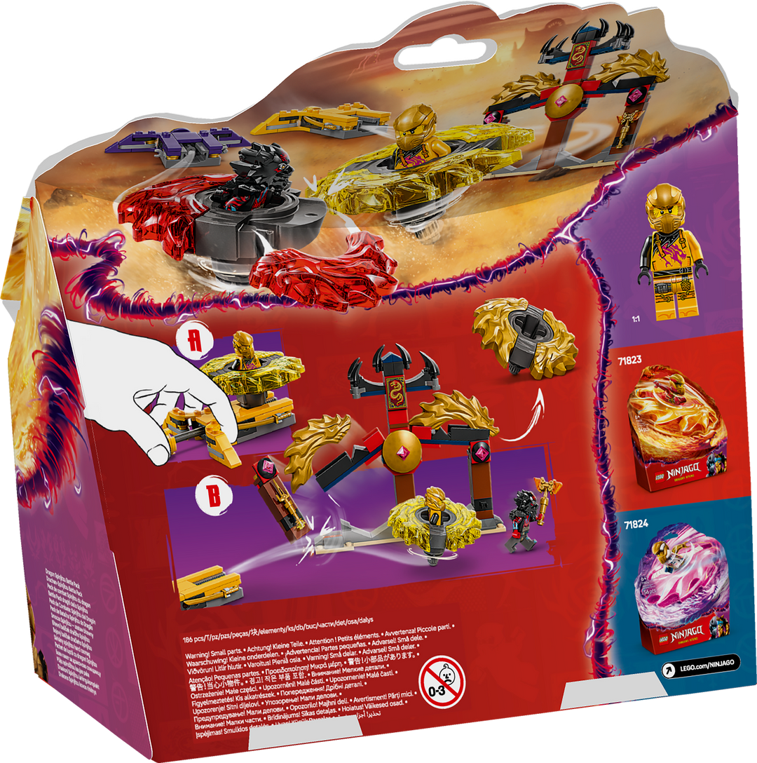 לגו NINJAGO® - מארז קרב ספינג'סטו דרקוניים (71826)-3