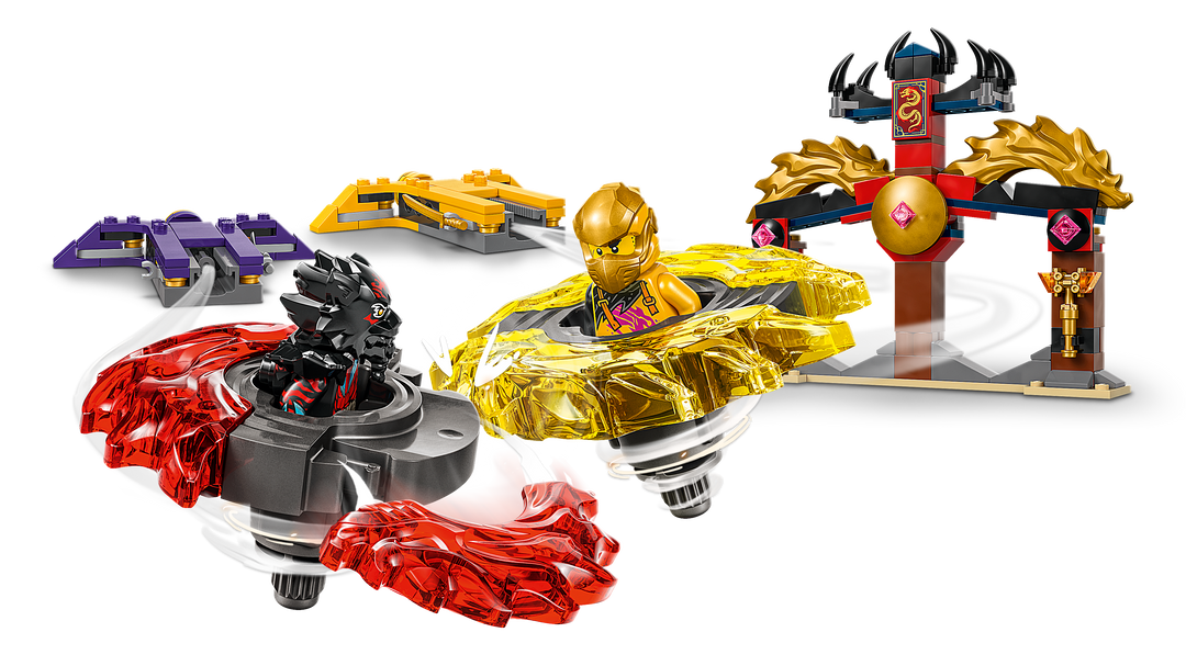 לגו NINJAGO® - מארז קרב ספינג'סטו דרקוניים (71826)-4