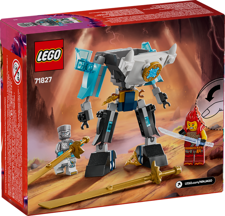 לגו NINJAGO® - חליפת רובוט הקרב של זאין (71827)-3
