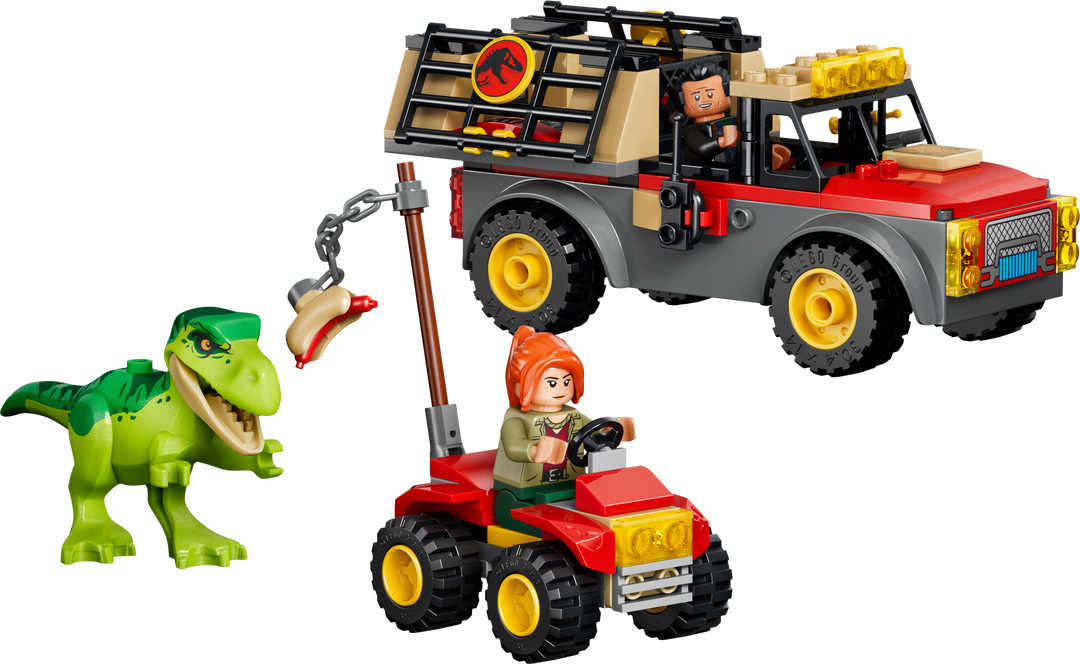 לגו Jurassic World - משאית הובלה לטי רקס צעיר (77978)-1