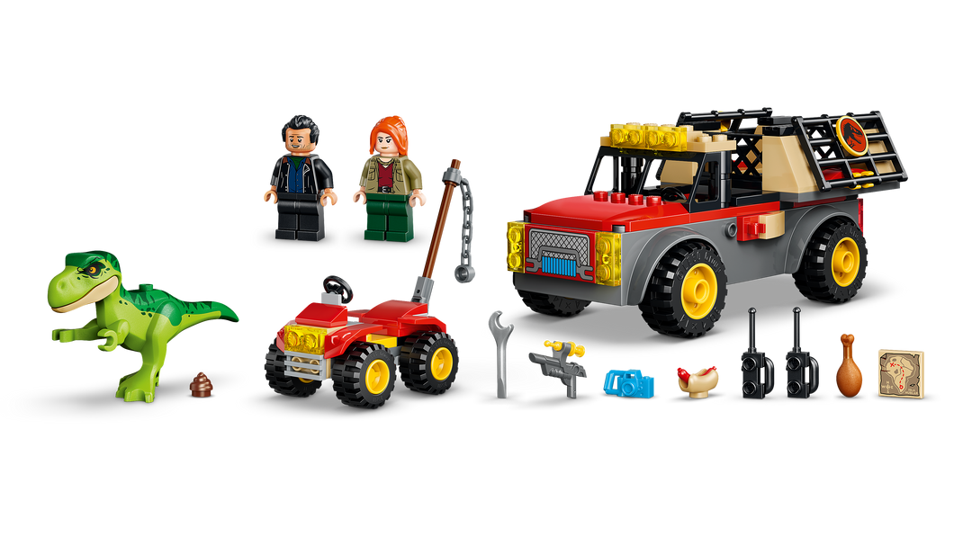 לגו Jurassic World - משאית הובלה לטי רקס צעיר (77978)-5