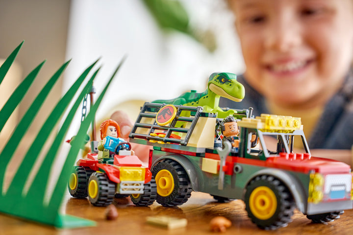 לגו Jurassic World - משאית הובלה לטי רקס צעיר (77978)-10