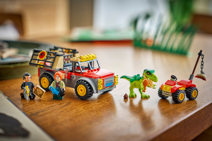 לגו Jurassic World - משאית הובלה לטי רקס צעיר (77978)-11
