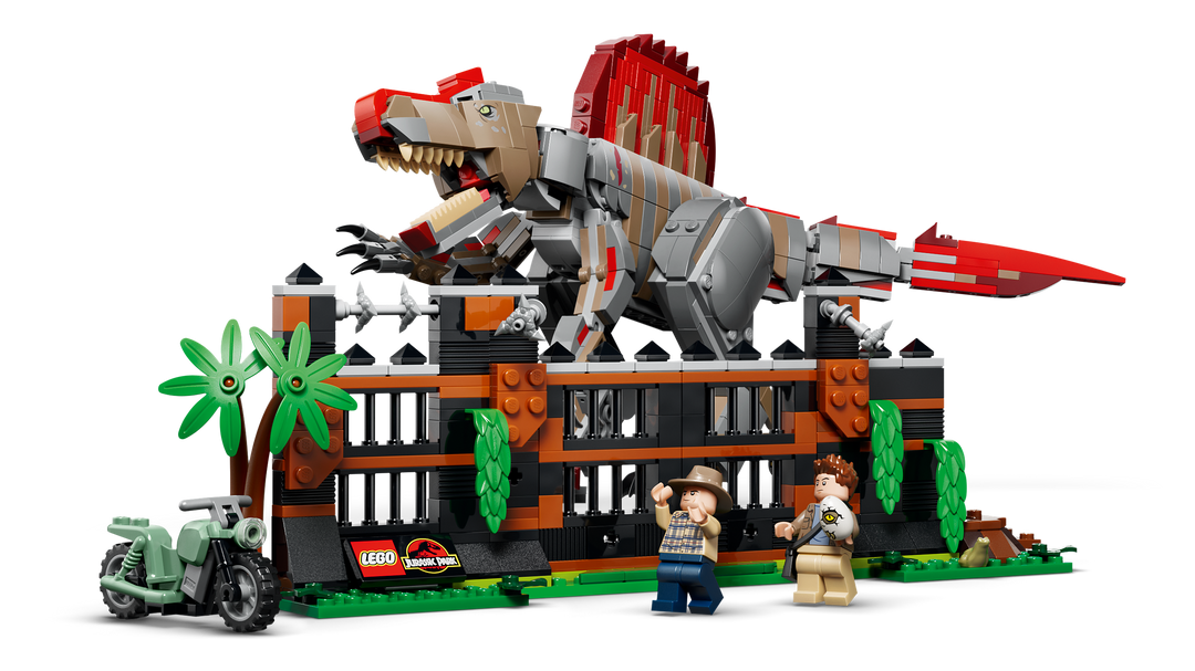 לגו Jurassic World - בריחת הדינוזאור ספינוזאורוס (77982)-5