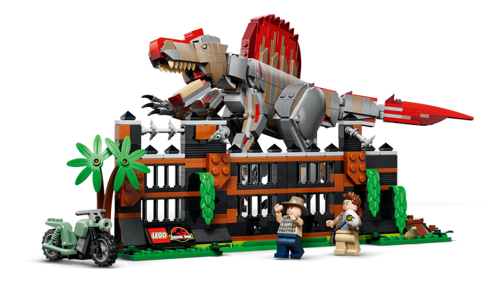 לגו Jurassic World - בריחת הדינוזאור ספינוזאורוס (77982)-5