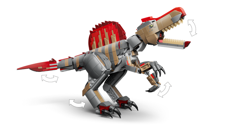 לגו Jurassic World - בריחת הדינוזאור ספינוזאורוס (77982)-6