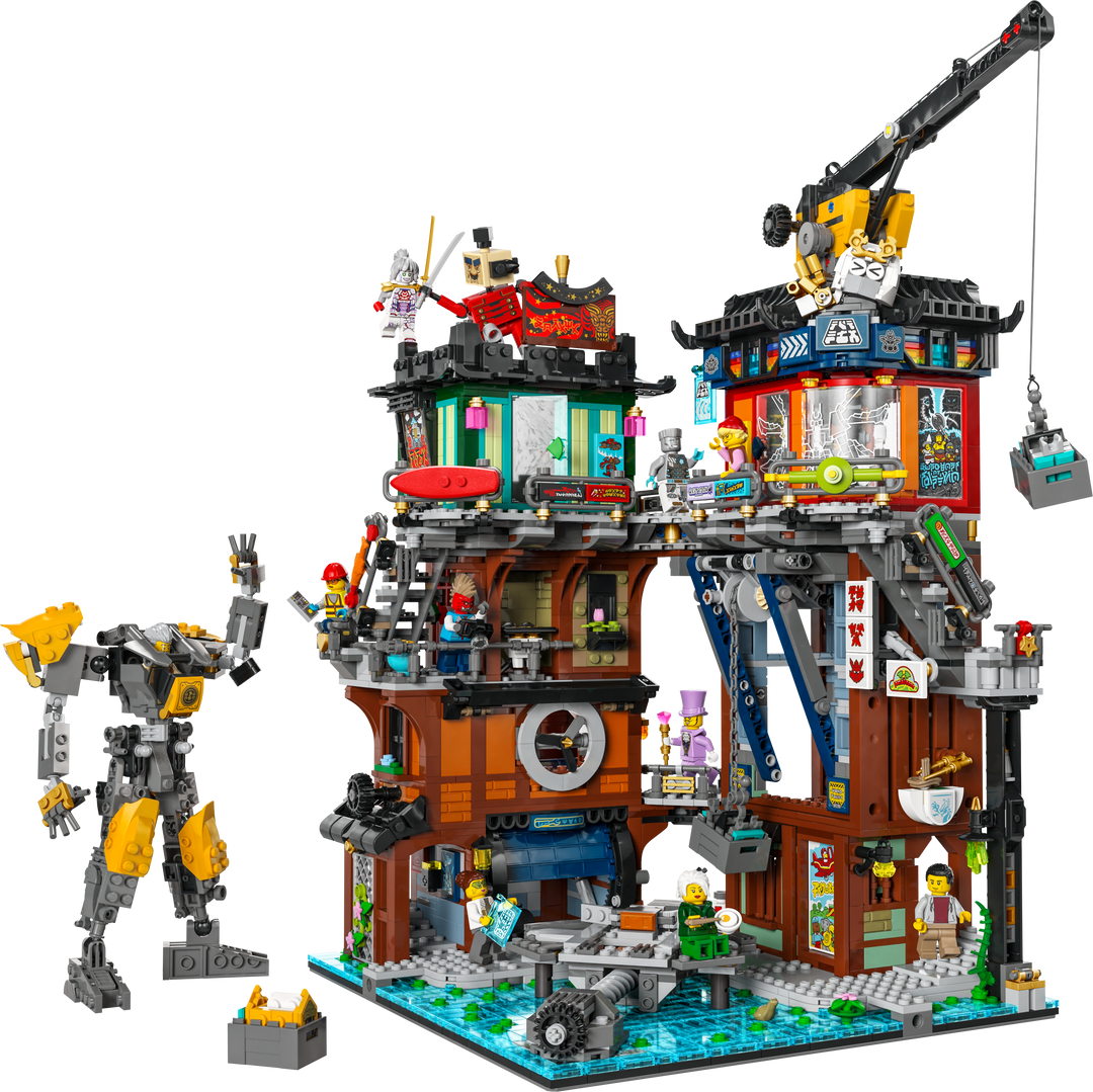 לגו NINJAGO® - סדנאות העיר ®NINJAGO‎ (71837)