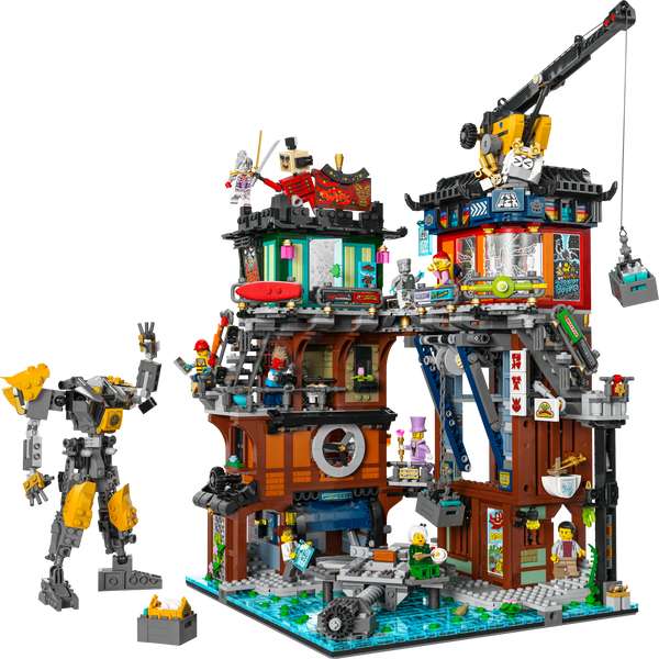 לגו NINJAGO® - סדנאות העיר ®NINJAGO‎ (71837)