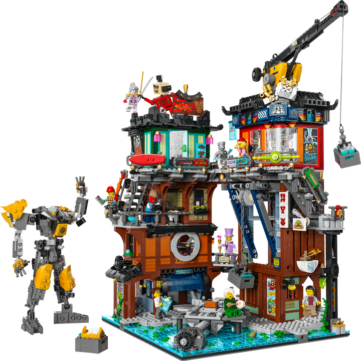 לגו NINJAGO® - סדנאות העיר ®NINJAGO‎ (71837)-1