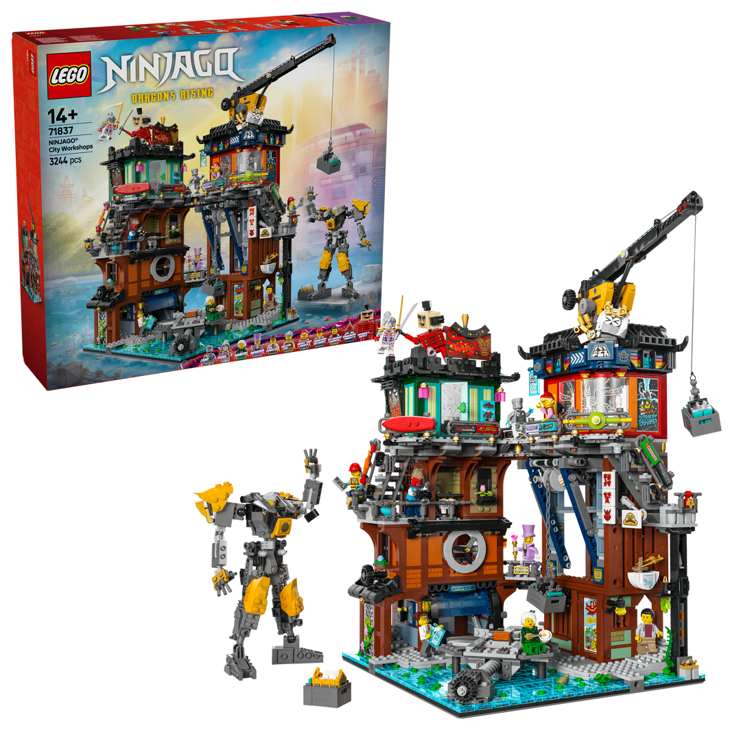 לגו NINJAGO® - סדנאות העיר ®NINJAGO‎ (71837)-1