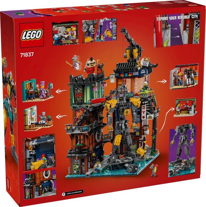 לגו NINJAGO® - סדנאות העיר ®NINJAGO‎ (71837)-3